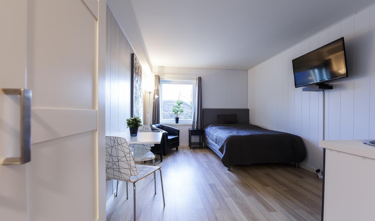 Selvbetjent Leilighetshotell Med Studioleiligheter Ålgård Exterior foto